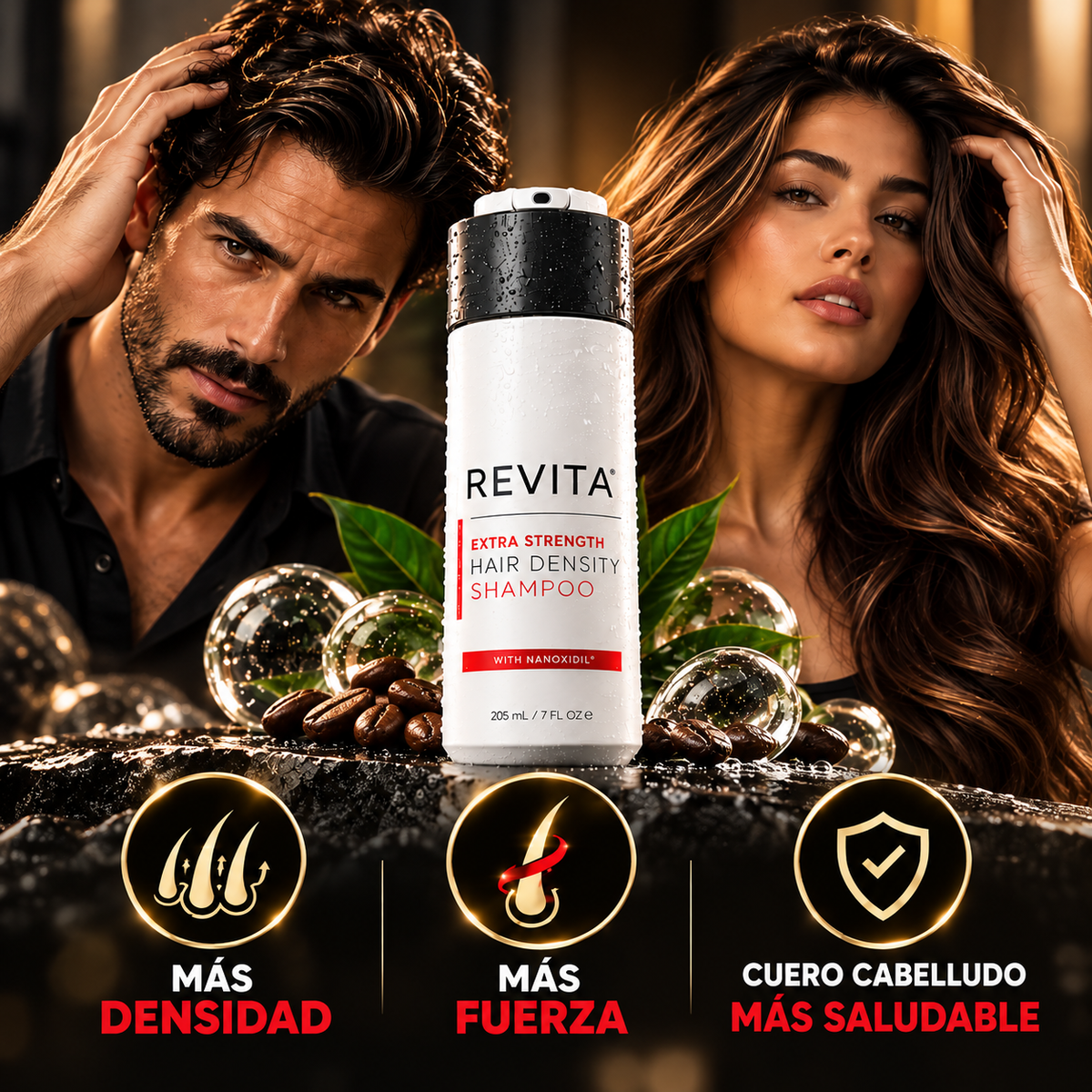 Shampoo revita extra strength