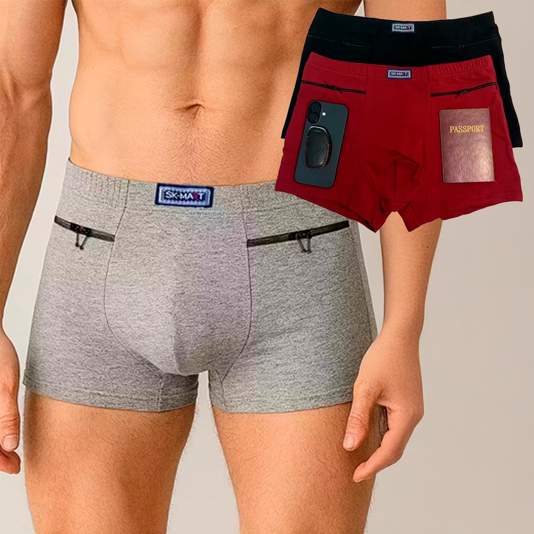 Boxer con bolsillos