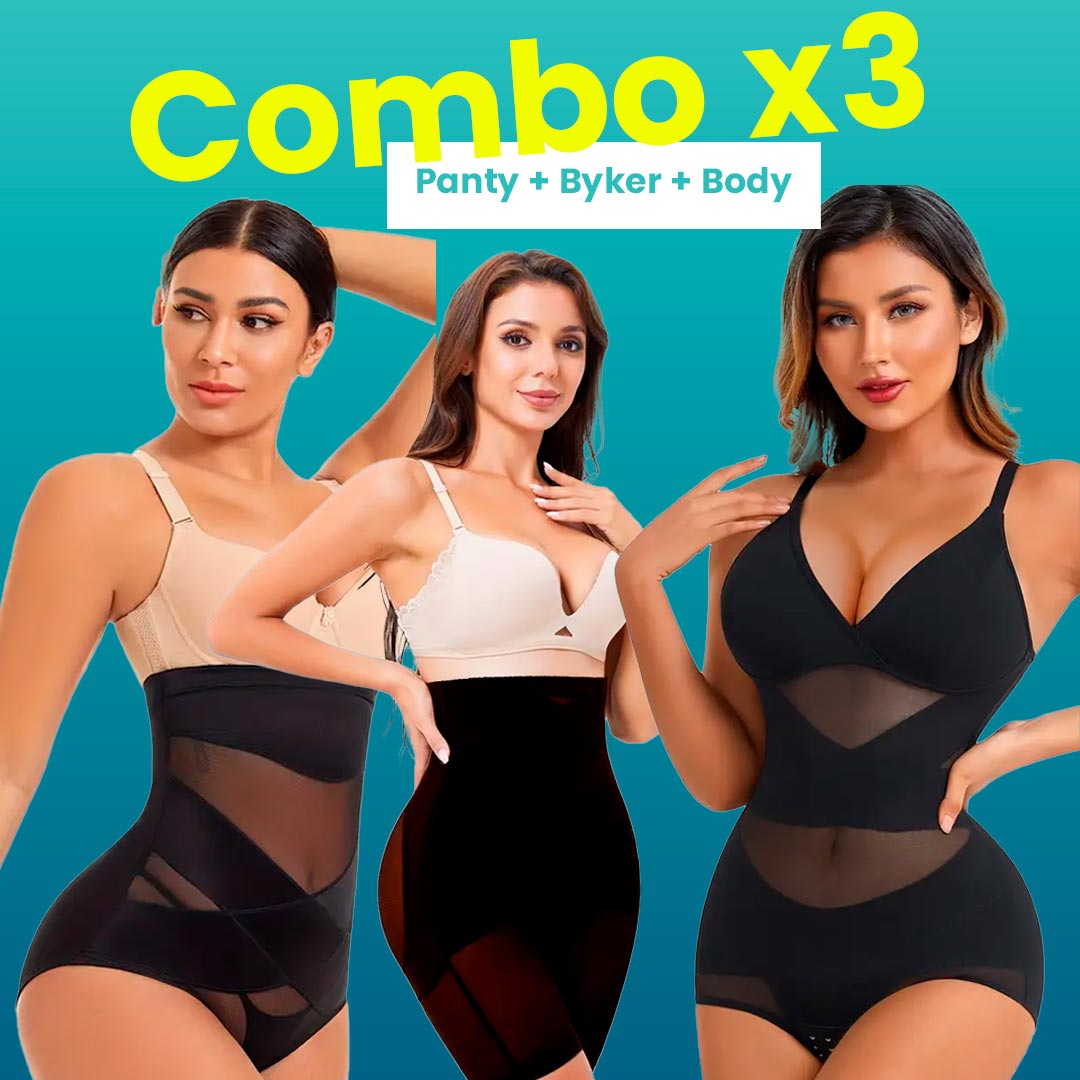 combo 3 fajas